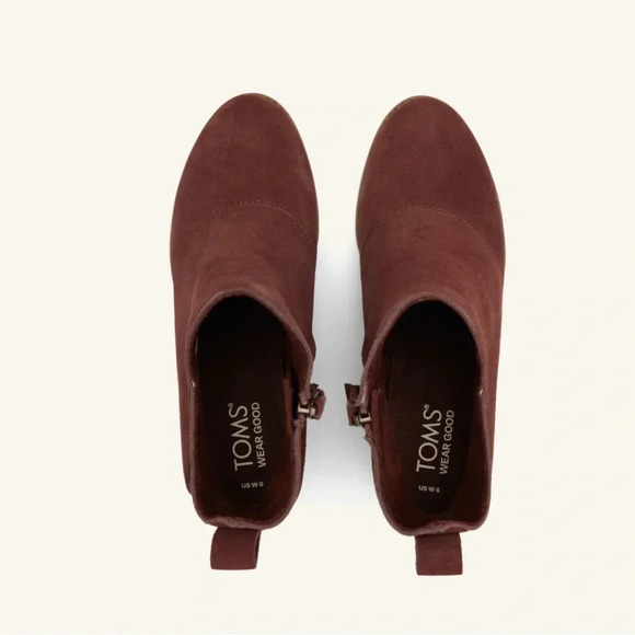 Tom’s Sutton wedge ankle bootie nwob - Picture 6 of 6
